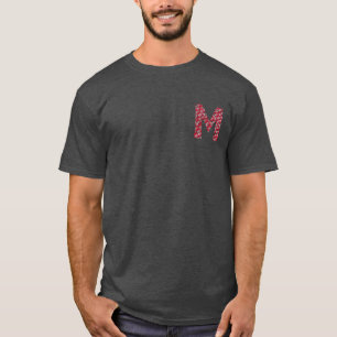 T-shirt Bisous Letter M