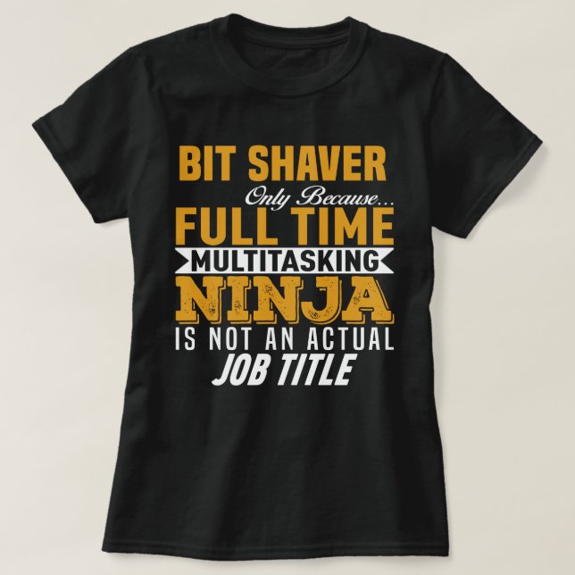 T-shirt Bit Shaver (Design devant)