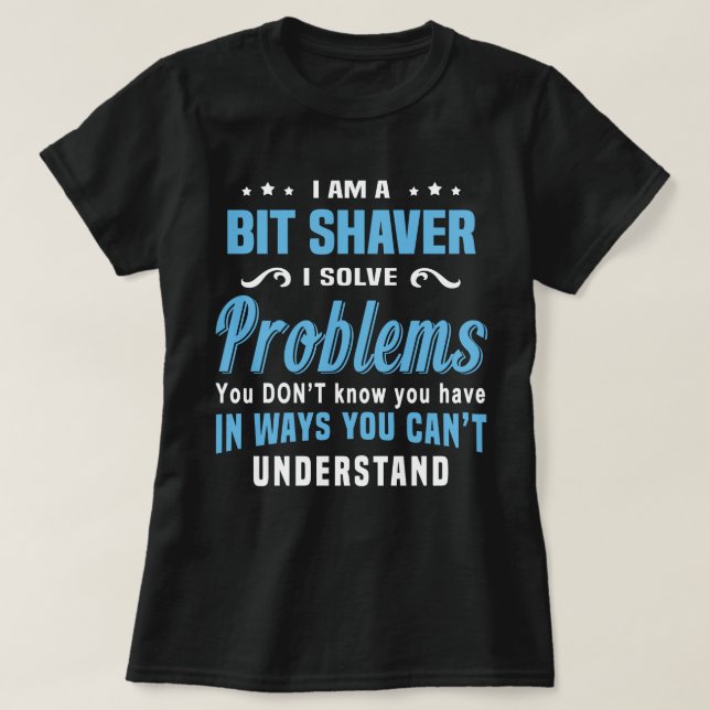 T-shirt Bit Shaver (Design devant)