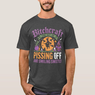 T-shirt BITCHCRAFT L'art de pisser les gens hors et Smili