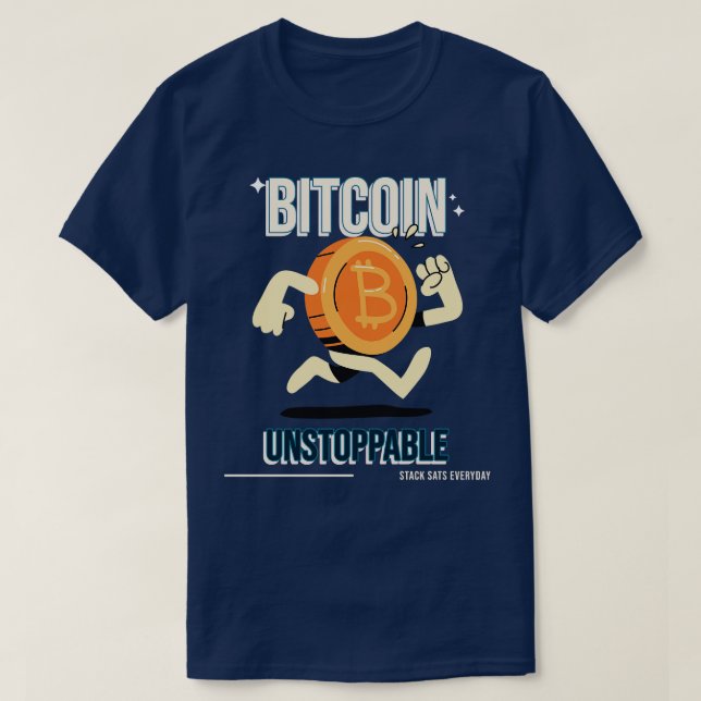 T-shirt Bitcoin 1 (Design devant)