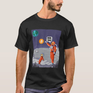 T-shirt Bitcoin 100K BTC Hodl Moon Doge Coin Crypto Blockc
