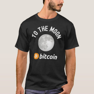 T-shirt Bitcoin à l'astronaute Lune BTC Crypto Trading I