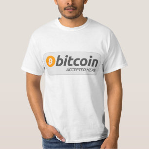T-shirt Bitcoin Accept Here