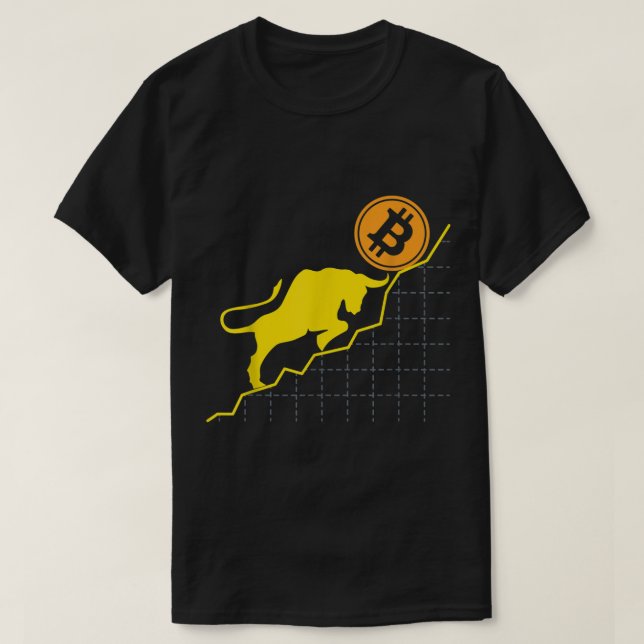 T-shirt Bitcoin Bull Market Design (Design devant)