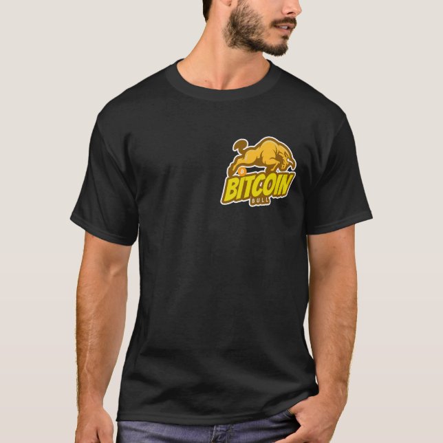 T-shirt Bitcoin Bull run - Btc Crypto (Devant)