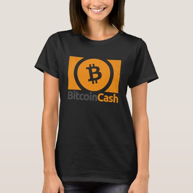 T-shirt Bitcoin Cash BCH in 2023 (Devant)