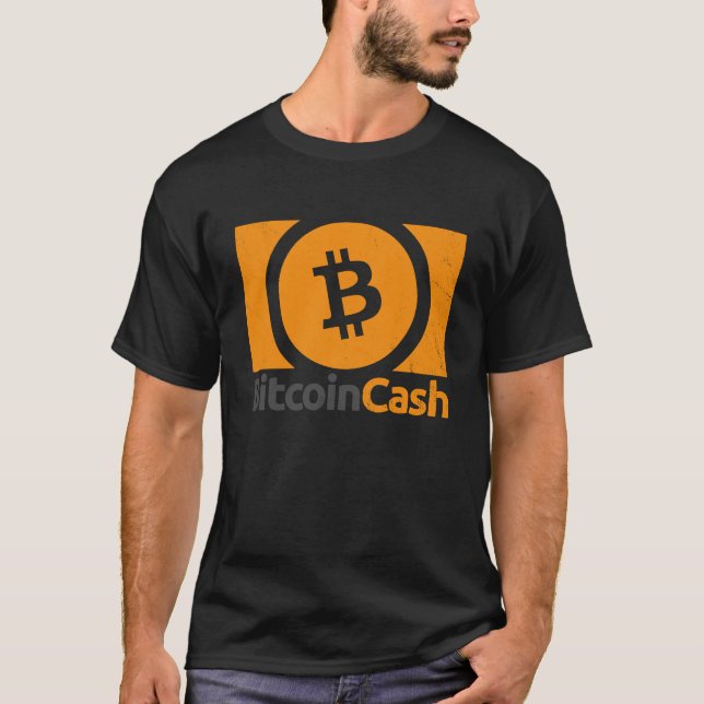 T-shirt Bitcoin Cash BCH in 2023 (Devant)