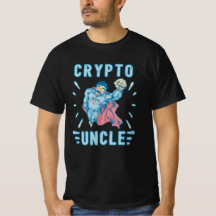 T-shirt Bitcoin Crypto Oncle Cool Trader Crypto