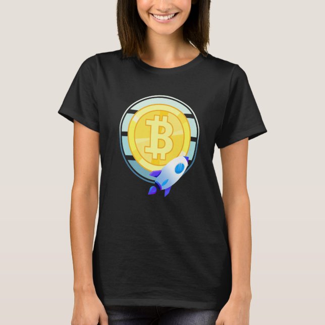 T-shirt Bitcoin Cryptocurrency Crypto Exchange Bitcoiner B (Devant)