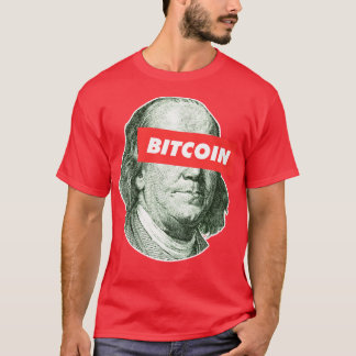 T-shirt Bitcoin Franklyn Dollar Bill 2