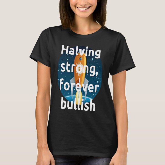 T-shirt Bitcoin Halving 2024 (Devant)
