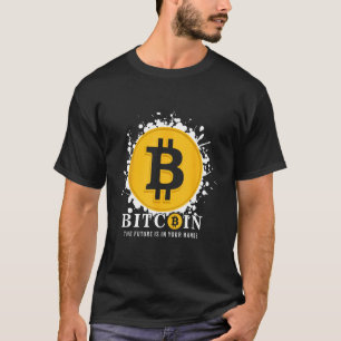 T-shirt Bitcoin Le futur est entre vos mains