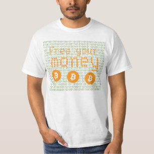T-shirt Bitcoin - Libérez votre argent