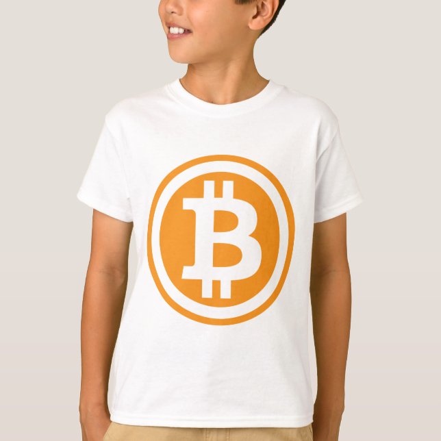 T-shirt Bitcoin logo (Devant)