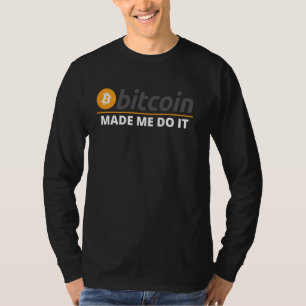 T-shirt Bitcoin M'A Fait Faire Bitcoin Plan B Crypto Defi