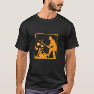 T-shirt Bitcoin Miner Btc Miner Cryptomonnaie Digital Mo