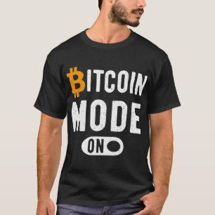T-shirt Bitcoin Mode BTC Crypto Mens Dit 2