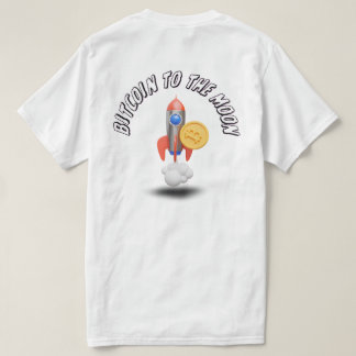 T-shirt Bitcoin Rocket