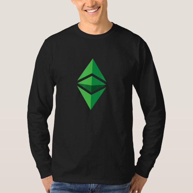 T-shirt Bitcoin Satoshi Blockchain Crypto Krypto Btc Ether (Devant)