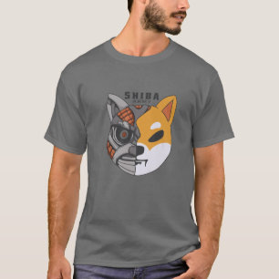 T-shirt Bitcoin Shiba Inu HODL Coin Conception du jeton