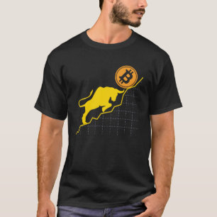 T-shirt Bitcoin Trader Crypto Asset Trader Bull Bullish Tr