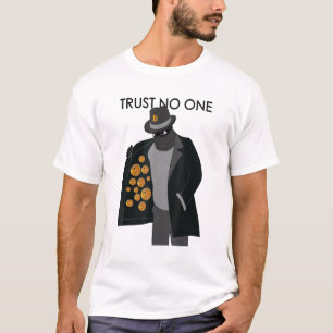 T-shirt Bitcoin Trust Personne