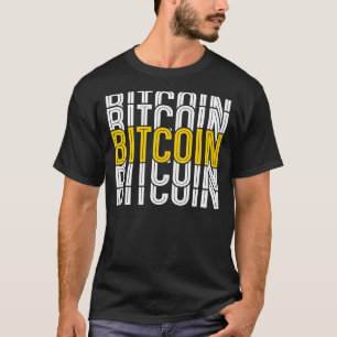 T-shirt Bitcoin Vintage BTC Crypto Mens Dit