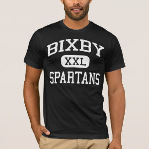 T-shirt Bixby - Spartans - lycée - Bixby l'Oklahoma