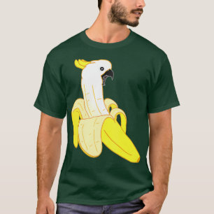T-shirt Bizarre de Cockatoo Grainé Au Sulfure Banane