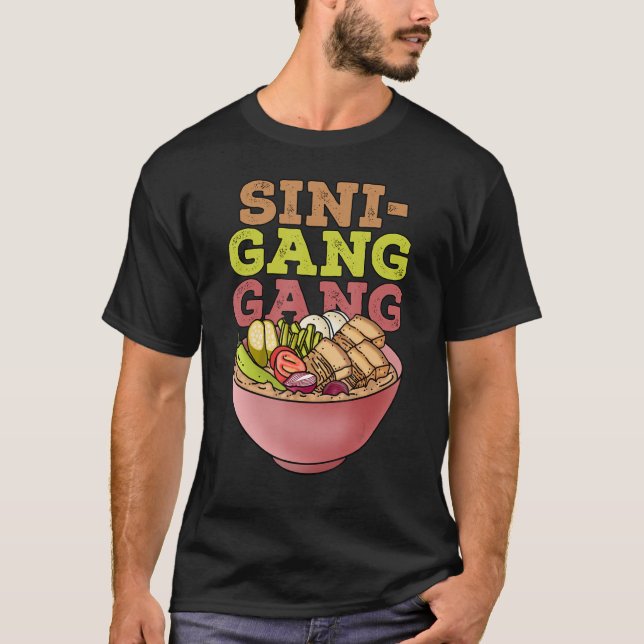 T-shirt Bizarre    PhilippinesPinoy Gang Philippin Sinigan (Devant)