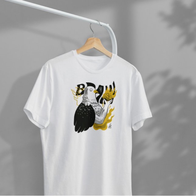 T-shirt Bizarre Pidgeon Corps d'oiseaux (Créateur téléchargé)