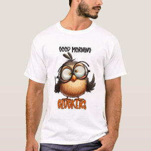 T-shirt Bizarre Sarcastique masculin de bons clucks du mat