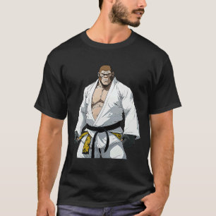 T-shirt BJJ Gorilla Brésilien Jiu Jitsu et Grappling
