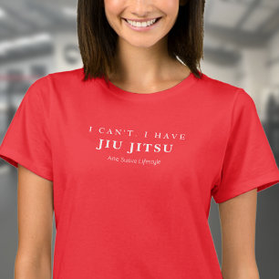 T-shirt BJJ Je ne peux pas avoir Jiu Jitsu Arte Suave