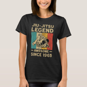 T-shirt BJJ Jiu Jitsu 57 Ans Légende stupéfiante depuis 19