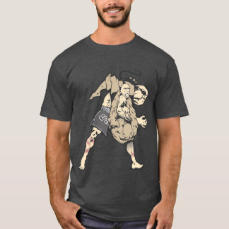 T-SHIRT BJJ TRIANGLE CHOKE