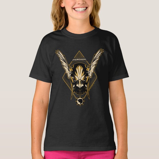 T-shirt Black Adam | Hawkman Casque graphique (Devant)