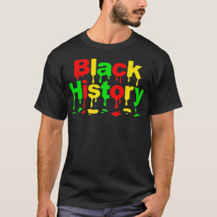 T-shirt Black African American afrocentric History junetee