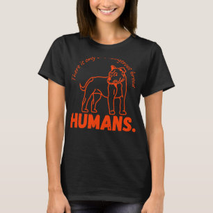 T-shirt Black American Pit Bull Terrier Amoureux des chien