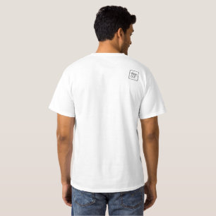 T-shirt Black and White Shapes personnalisable Festival Sh