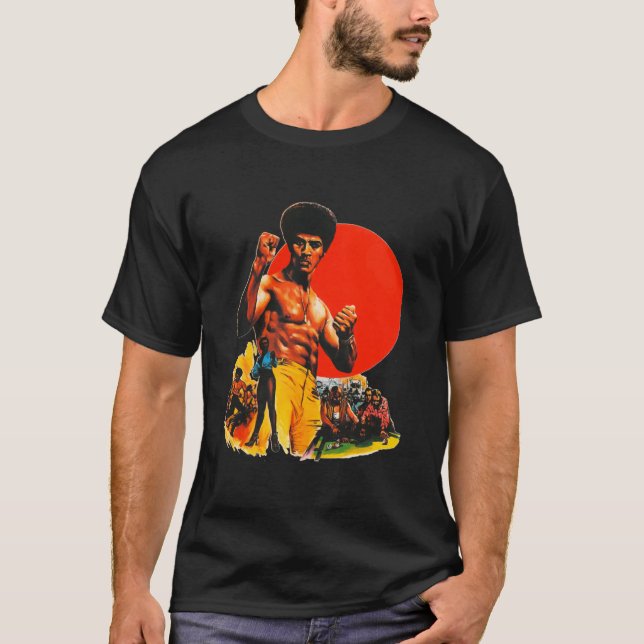 T-shirt Black Belt Jones 1974 (Devant)