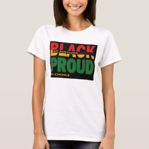 T-shirt Black by Nature Proud by Choice