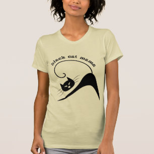 T-shirt "Black Cat Mama" Vintage des années 50