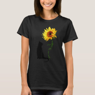 T-shirt Black Cat You My Sunshine for Kitten