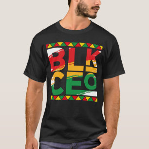 T-shirt Black Ceo Africain Américain Entrepreneur Black Bu