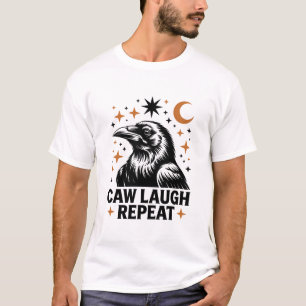 T-shirt Black Crow F, Caw F, Funny Bird Dance Cool présent