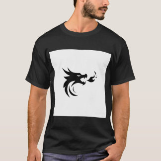 T-shirt "Black Danger Eagle Graphic Tee for Men"