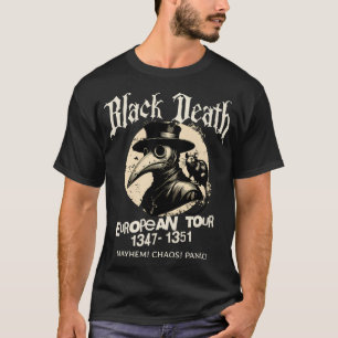 T-shirt Black Death European Tour