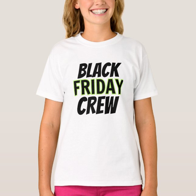 T-shirt Black Friday Crew (Devant)
